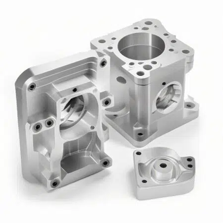 Piezas de aluminio 6061 mecanizadas por CNC