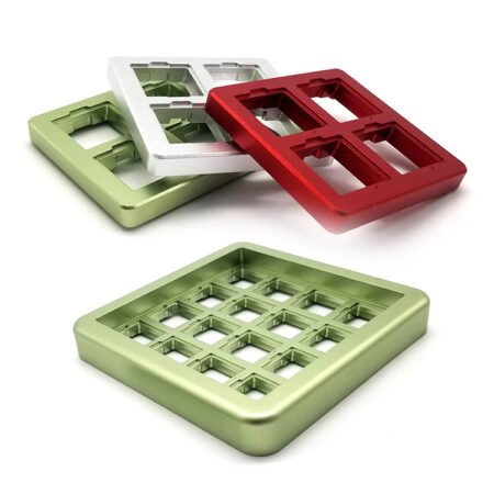 anodized keyboard aluminum shell cnc machining