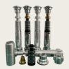 Lightsaber metal parts CNC machining customization