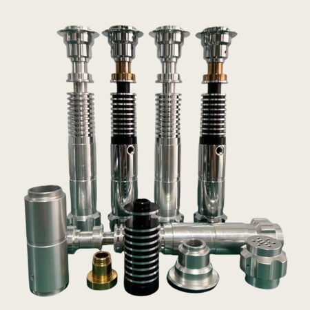 Lightsaber metal parts CNC machining customization