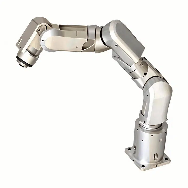 Piezas de articulaciones de robots mecanizadas por CNC