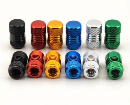 Bicycle aluminum gas cap CNC turning