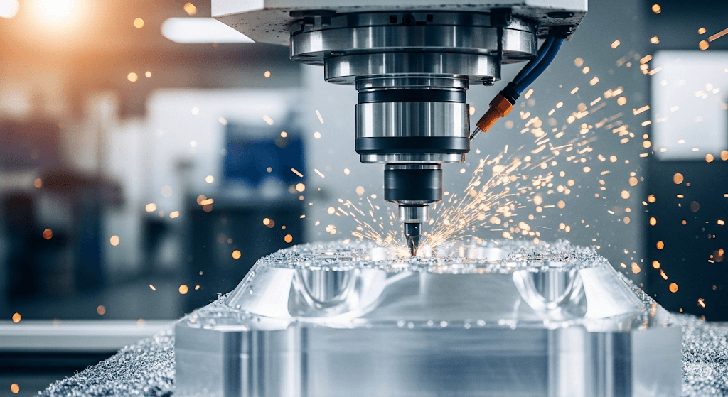 1050 alüminyum CNC işleme süreci