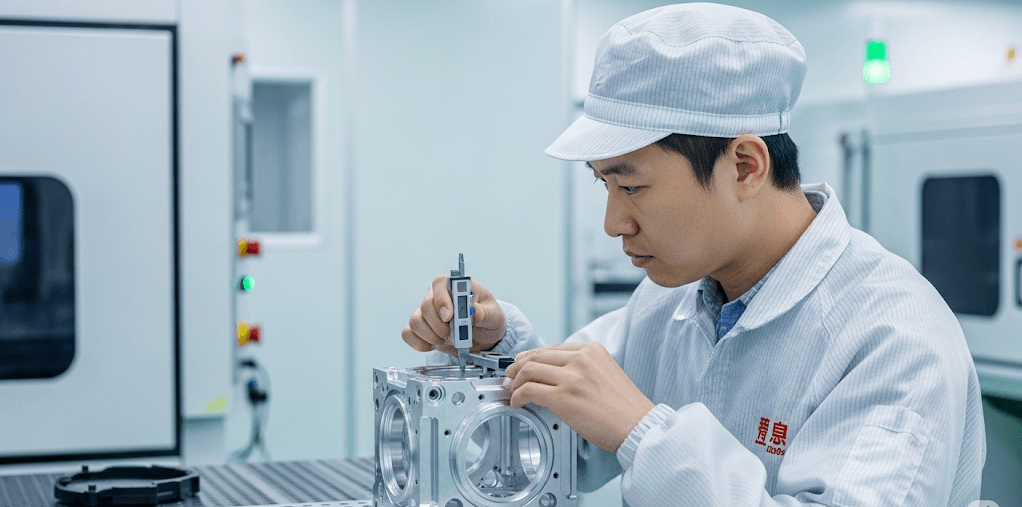 60617075 aluminum CNC machined parts inspection e1753263751591