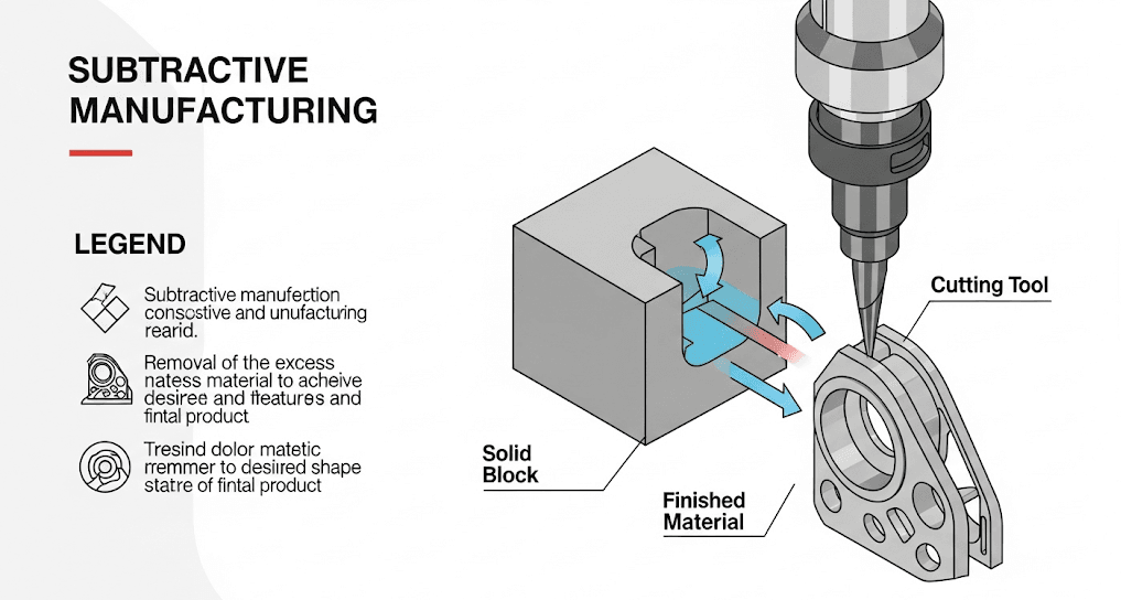 Una pieza terminada es tallada por CNC a partir de una pieza sólida de material e1752571183597