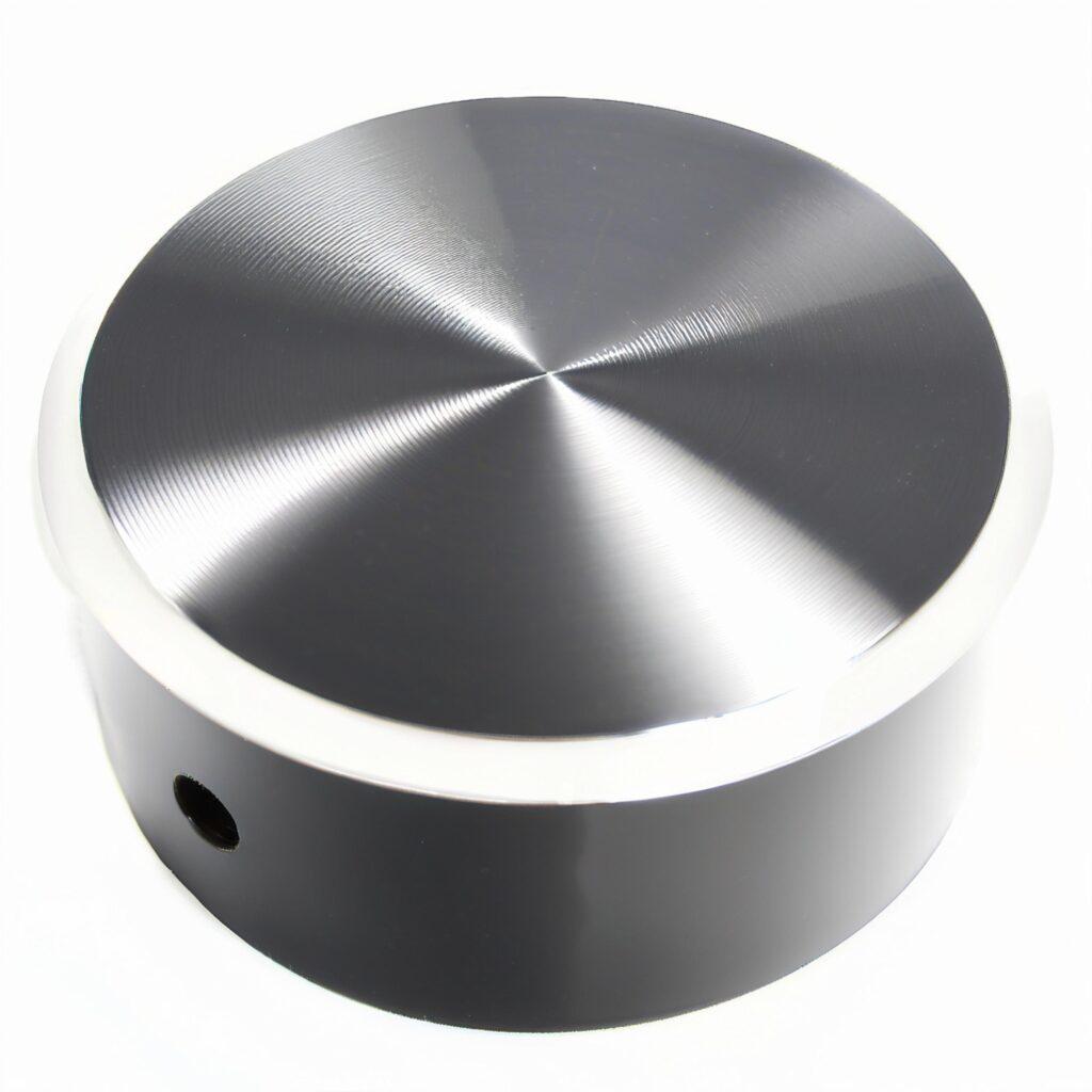 Aluminum parts CNC machining High gloss CD pattern