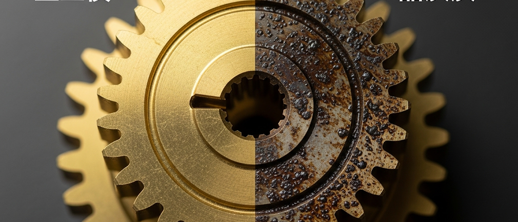 Pirinç parçalar CNC'de çok paslandı e1752823365327