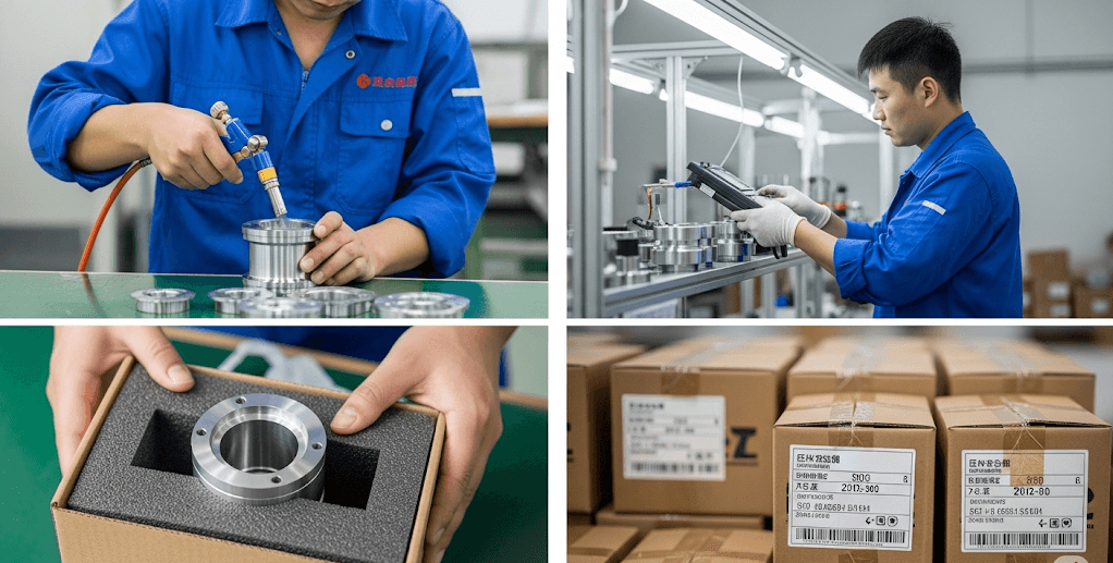 CNC işleme parçalarının paketlenmesi e1753082274343