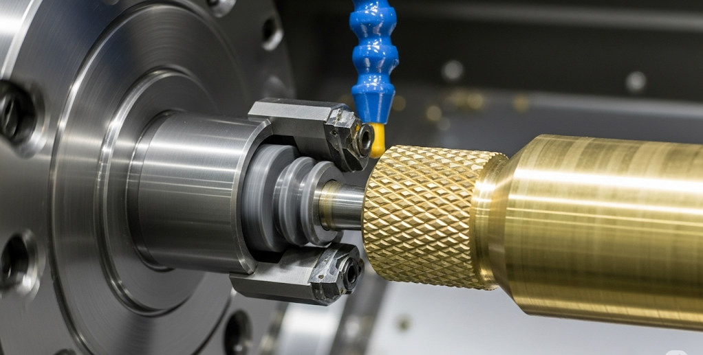 CNC torna pirinç elmas çentikleme e1752817986247