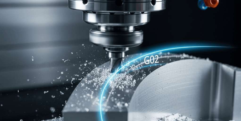 G02 kodu CNC işleme etkisi e1752744329613