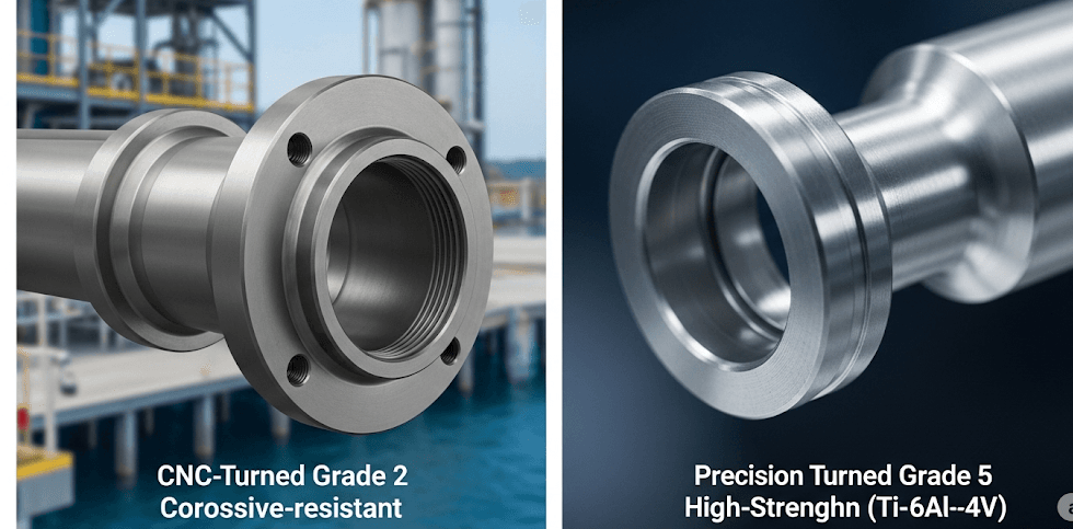 Seviye 2 Titanyum Tornalama Parçaları e1752422078884