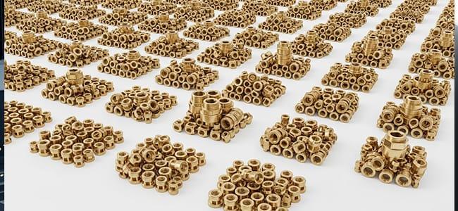 H62 brass injection molding turning machining