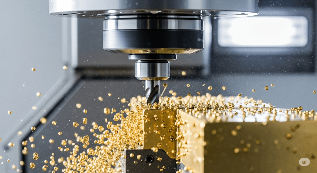 H65 brass parts cnc machining process