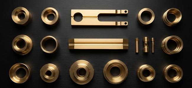 H65 brass parts cnc turning and milling