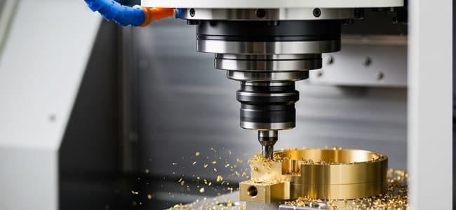 H80 brass parts blank CNC processing process 1