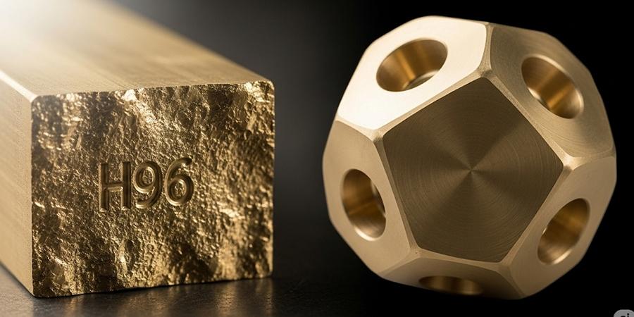 H96 brass parts cnc machining