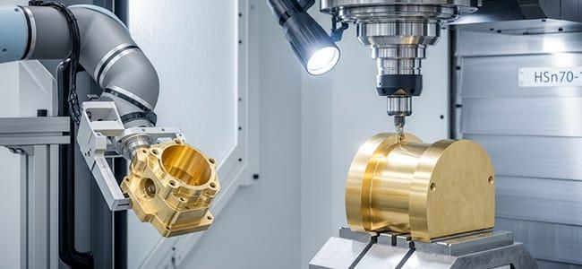 HPb63 3 brass parts cnc machining process