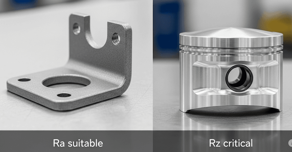 Biri Ra uygun standart bir braketi ve diğeri Rz etiketli yüksek hassasiyetli piston e1752810337856