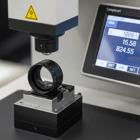 Mecanizado CNC de precisión para barriles de lentes de cámaras ópticas de aluminio