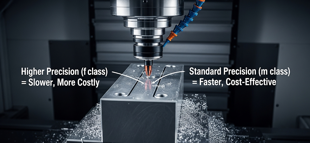 Farklı CNC makine işleme hassasiyetlerinin fiyat karşılaştırması e1753367457739