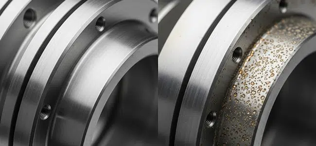 Comparaison des matériaux rouillés des pièces usinées en aluminium CNC