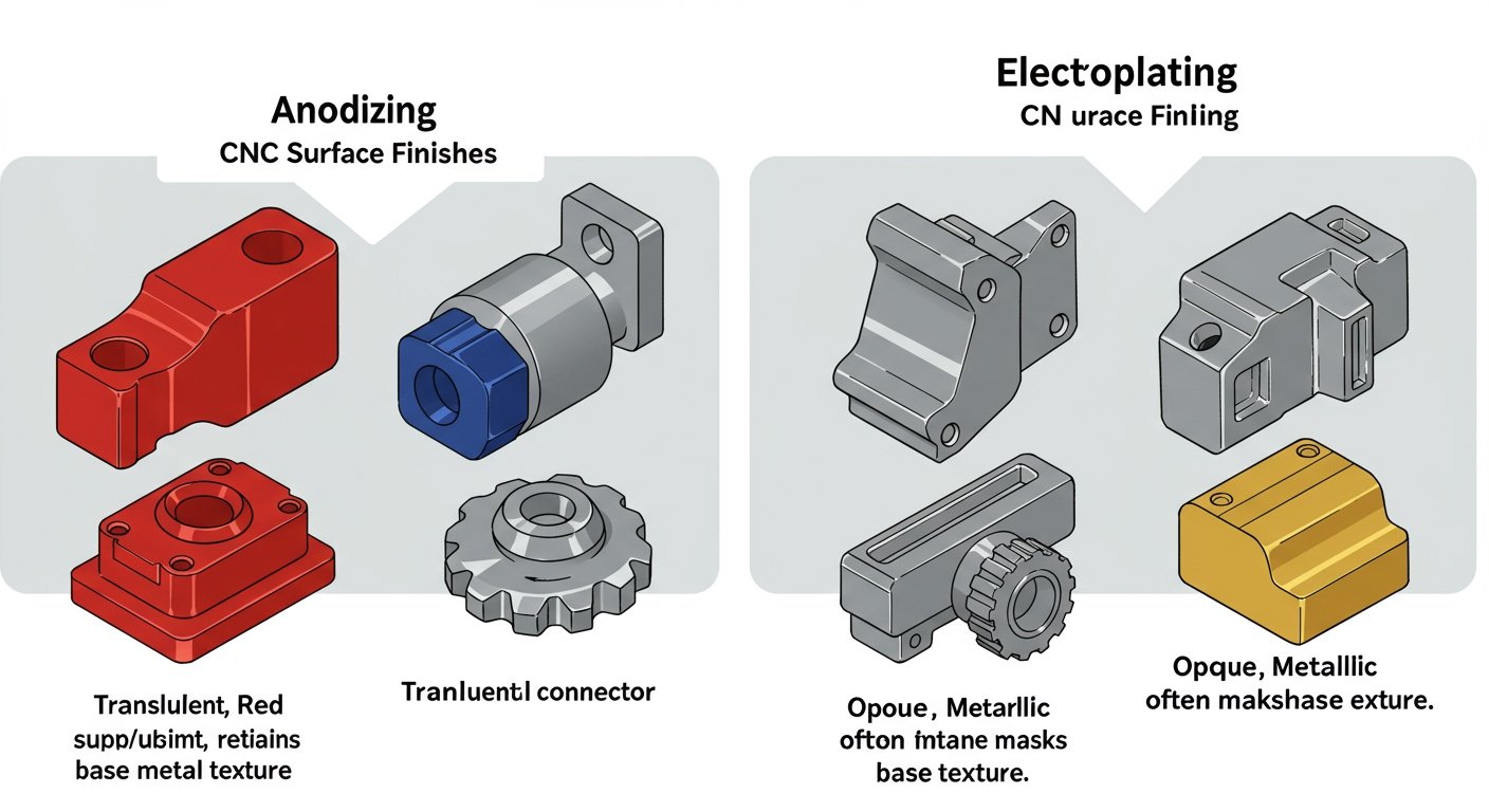 CNC Oxidation of Aluminum Parts