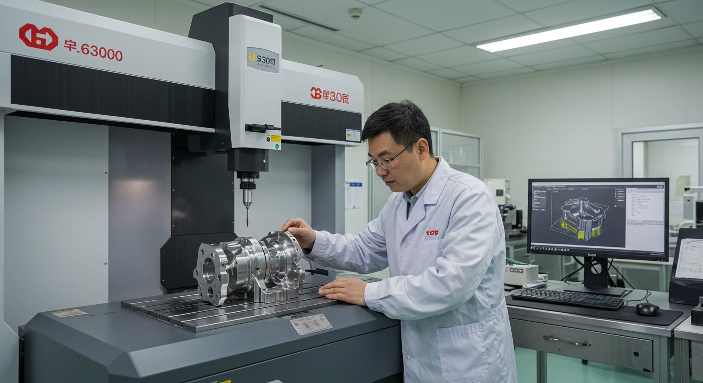 CNC machining manufacturer inspection