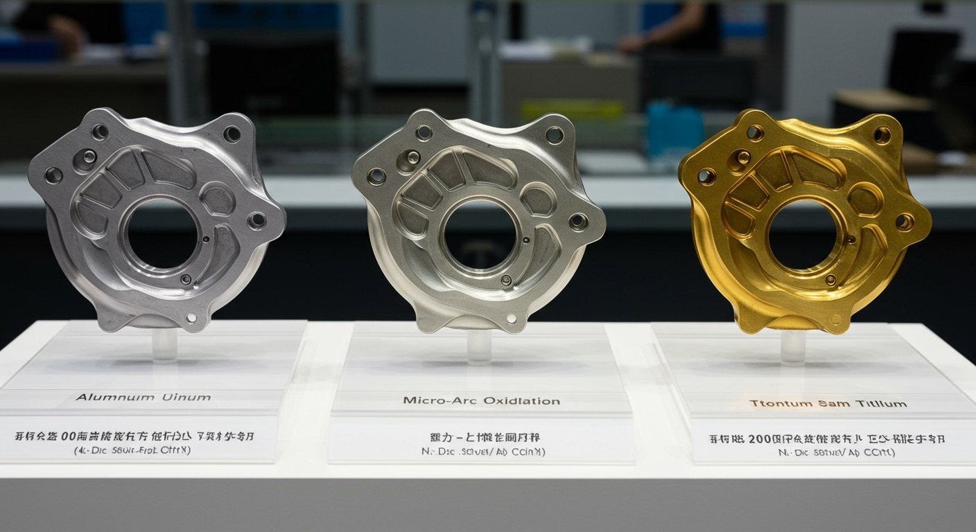 Food grade oxidation of metal parts