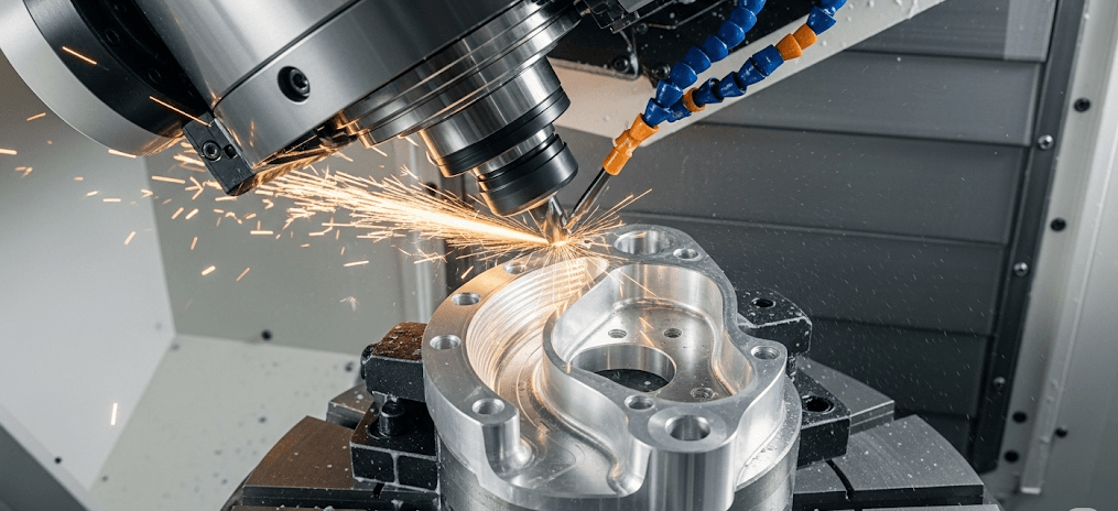 Robot gripper base CNC machining e1754476829505