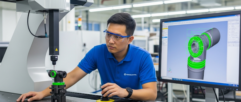 Robot joint parts CNC machining and testing e1754470201860