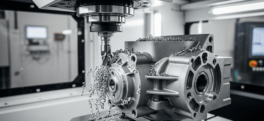 Robot reducer housing CNC machining customization e1754471327400