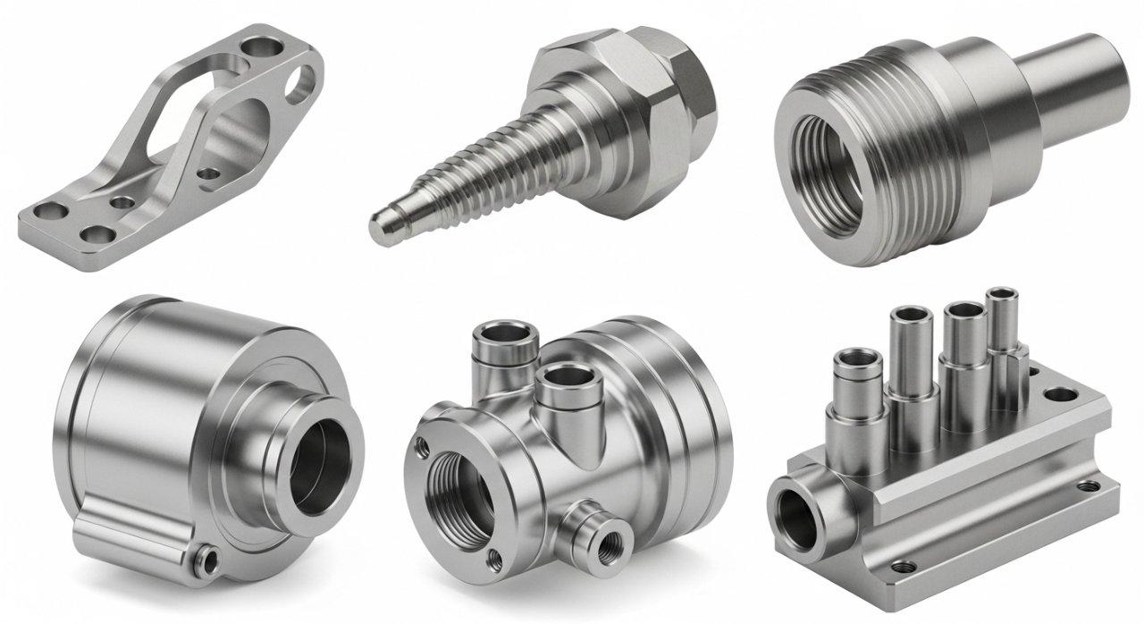 Çok çeşitli yüksek hassasiyetli CNC işlenmiş parçaların etkileyici koleksiyonu, üstün işleme kabiliyetlerini sergiliyor. Özellikler arasında karmaşık detaylar