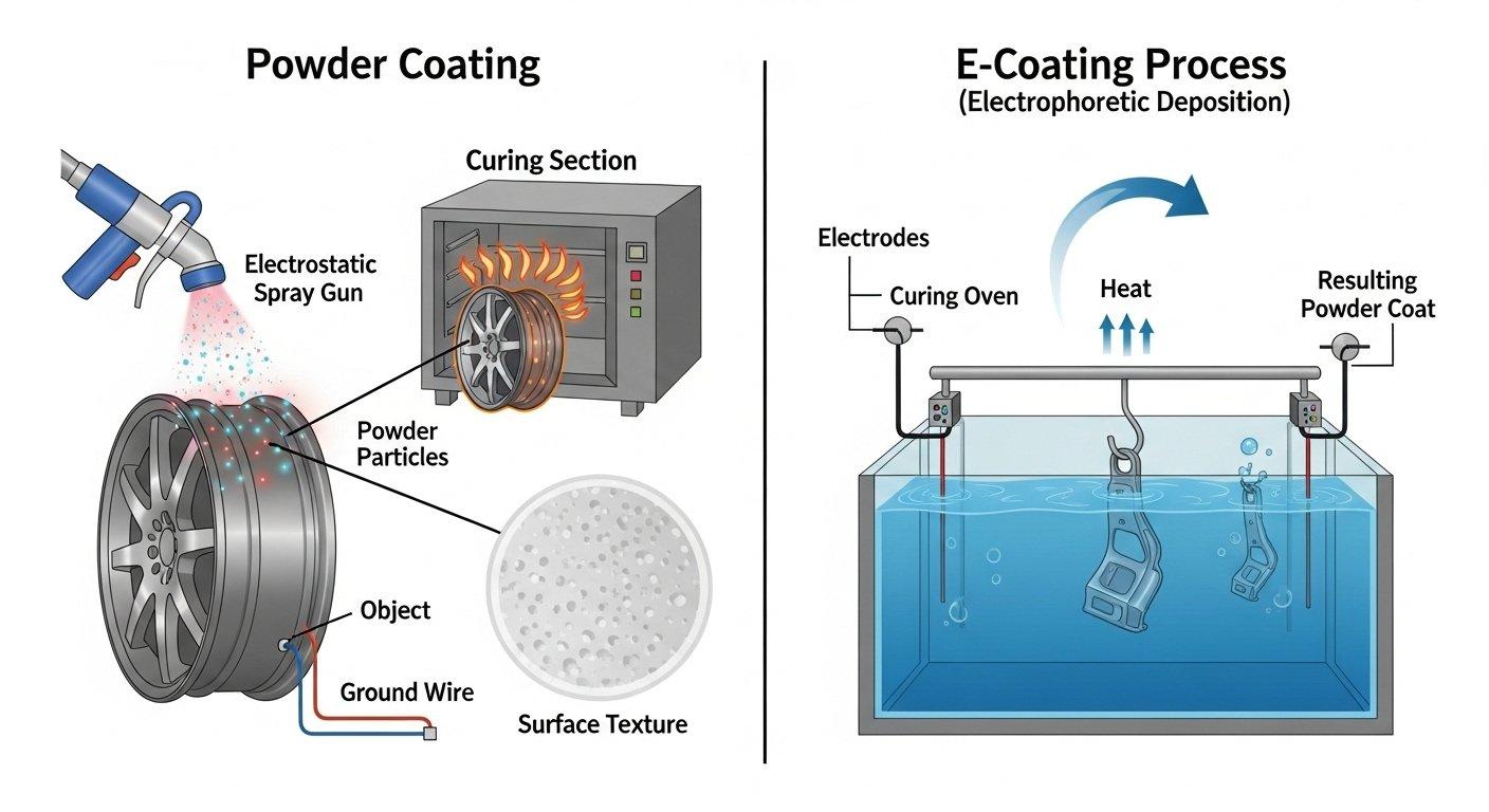 Derin mavi CNC alüminyum klavye yüzey bitişi.