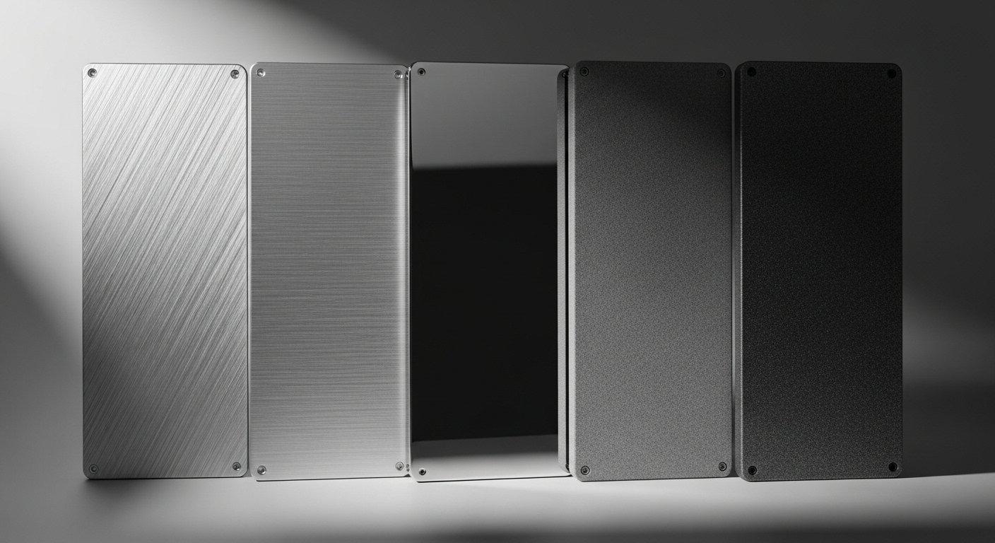 Gökkuşağı PVD CNC alüminyum klavye muhafazası.