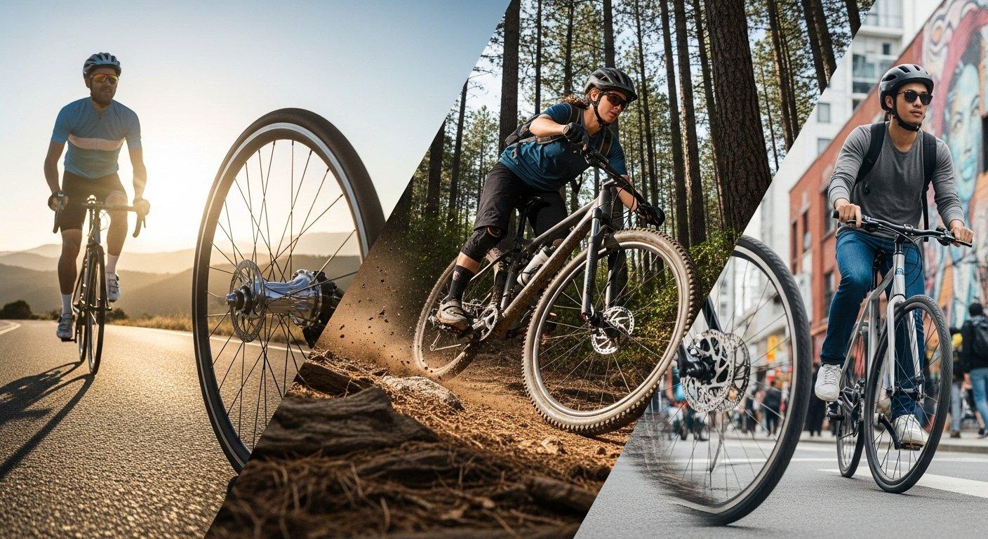 Ciclistas felices bujes CNC de precisión