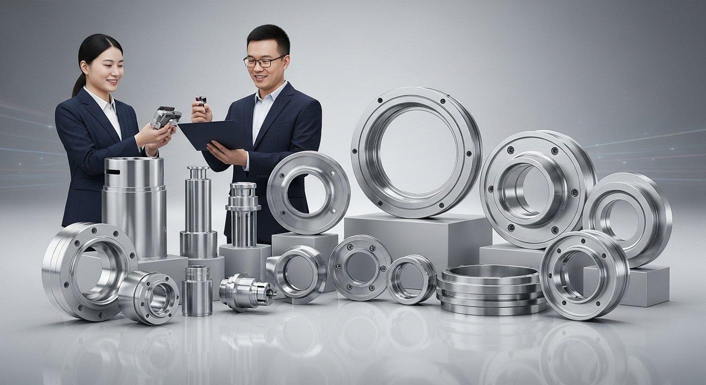 Piezas mecanizadas de precisión CNC