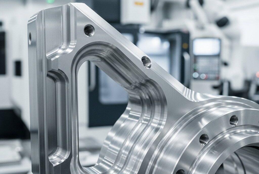 Pieza CNC de precisión, acabado de superficie de mecanizado impecable 1 e1760694070695