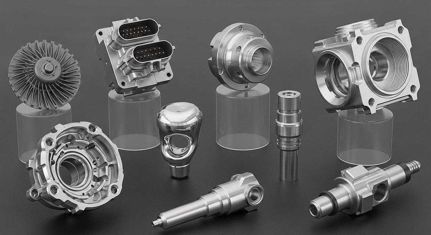 Piezas de precisión CNC para aeroespacial, médico, automotriz