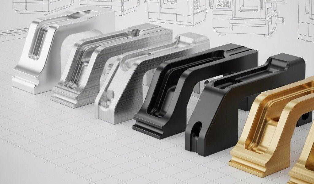Le guide ultime de sélection des matériaux pour l'usinage CNC : 10 matériaux essentiels pour l'usinage personnalisé de précision et industriel 1 Pièces CNC personnalisées de précision, matériaux variés 1 e1760693524385