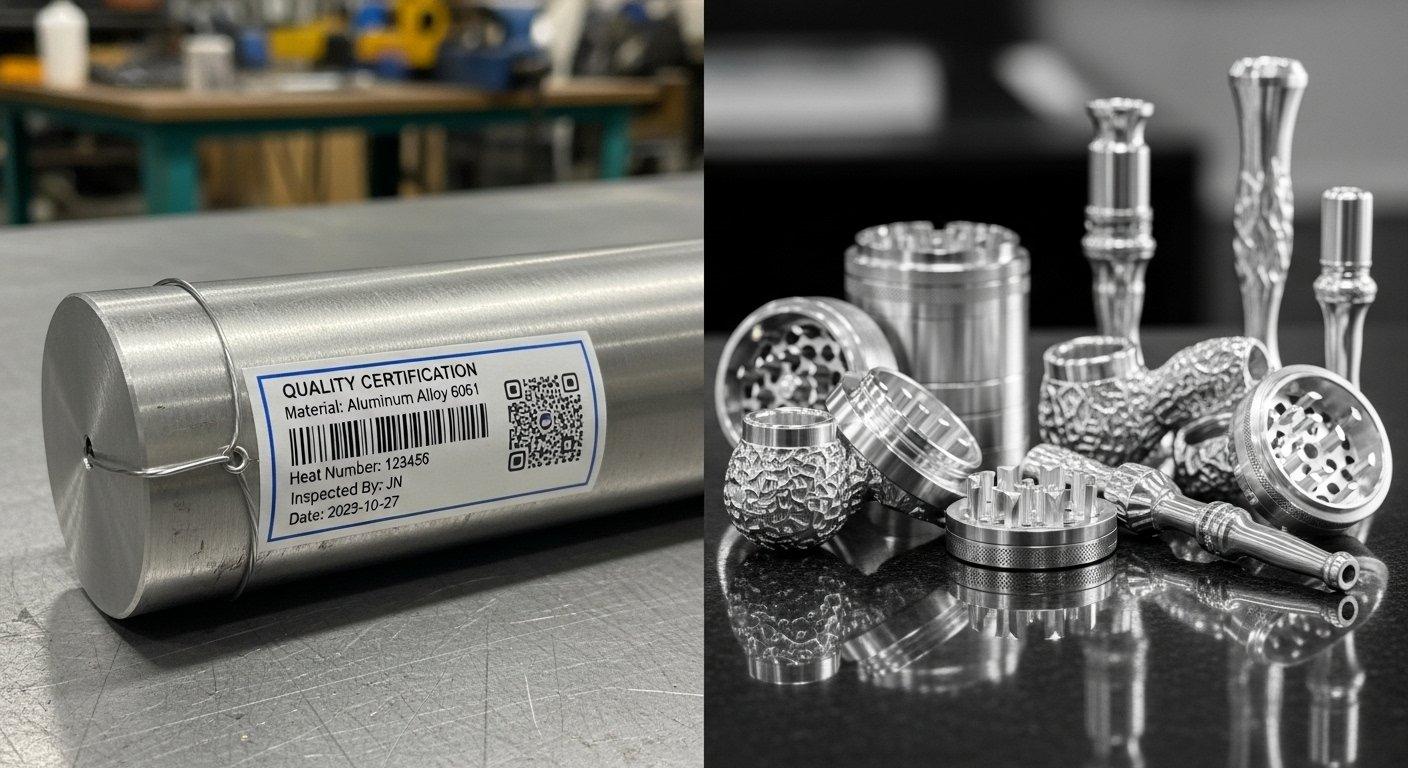 Materia prima de calidad, piezas CNC de alta precisión