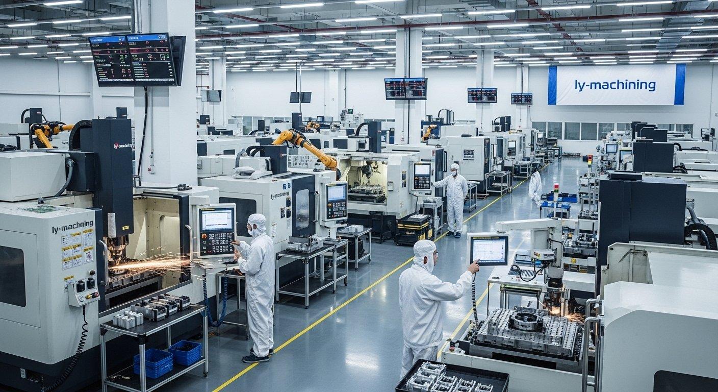 Ingénieurs opérateurs CNC ly usinage Shenzhen