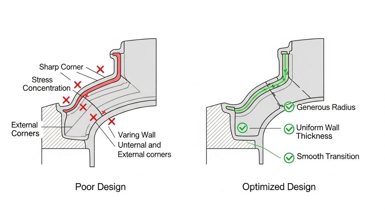 food-grade PP design, CNC machining, plastic part optimization, hygiene design, manufacturability