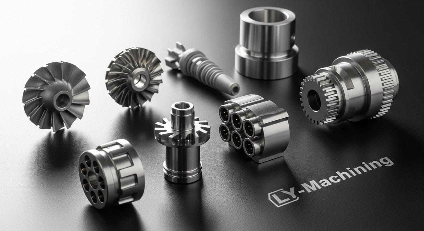 Précision de l'usinage ly pièces métalliques CNC qualité