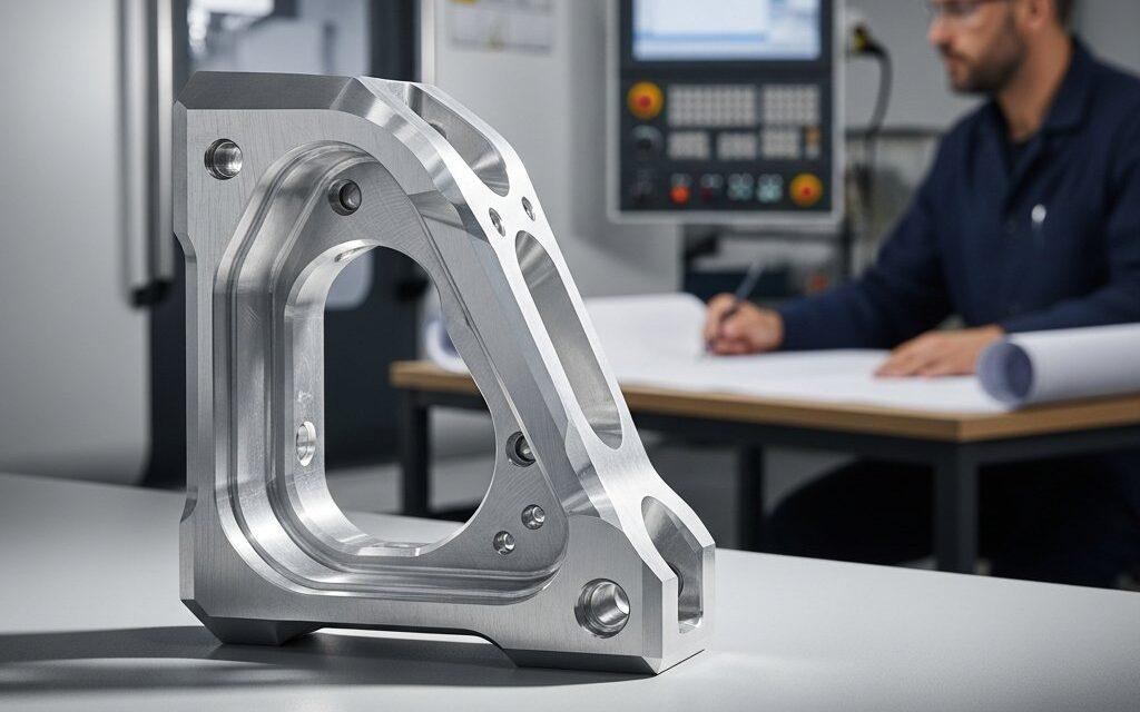 Pièce métallique de précision pour l'usinage CNC, fabrication aérospatiale, composant de dispositif médical, conception d'ingénierie e1763347139652