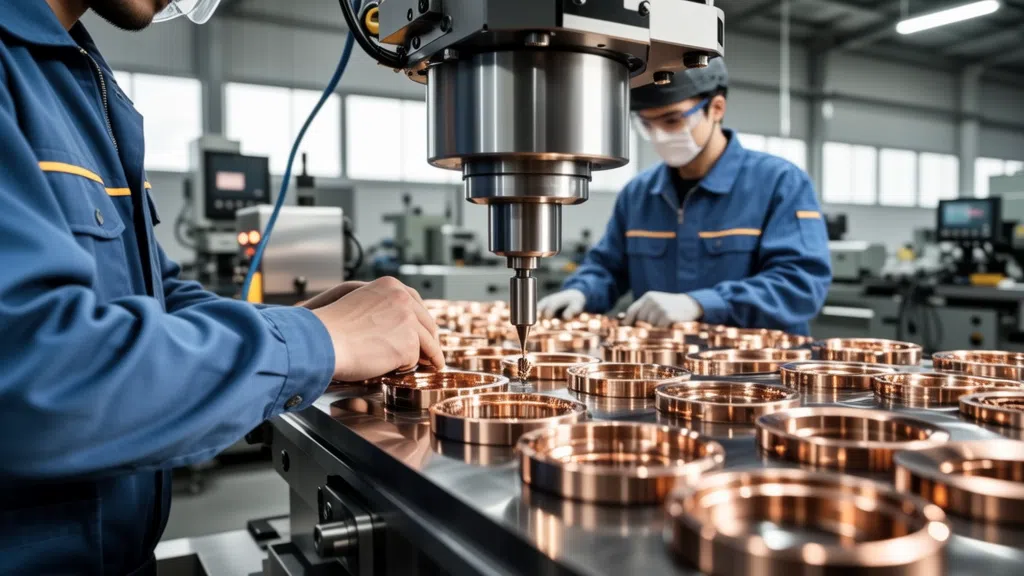 Comment les clients internationaux peuvent-ils se connecter avec les fabricants chinois de CNC en cuivre ? 二